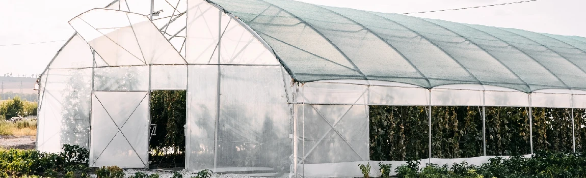 Safe And Reliable Glass Greenhouse in Sunset, FL